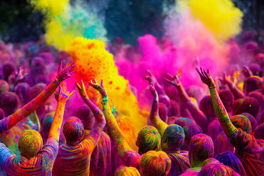 فستیوال رنگ هند  Holi Festival
